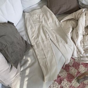 NWT Zara Cream Dress Pants